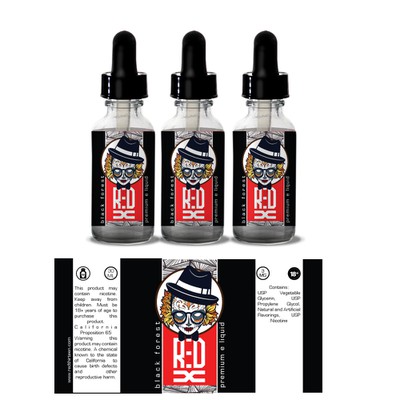 red 13 label