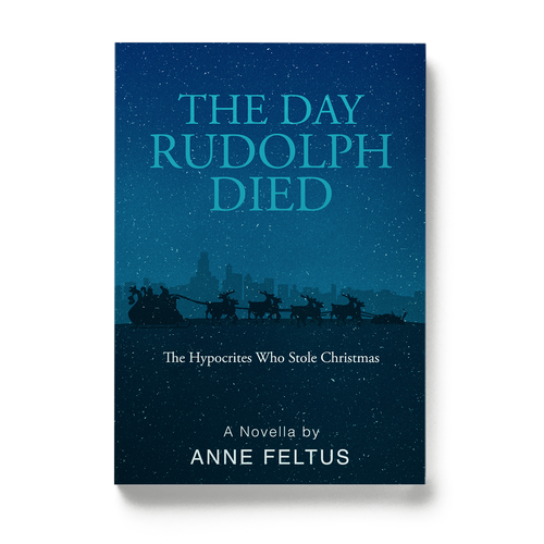 Christmas book cover with the title 'christmas book'