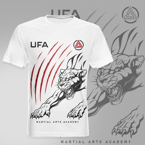 Panther design with the title 'Martial Arts'