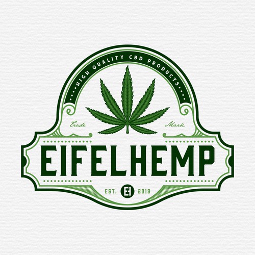 Hemp logo with the title 'Eifelhemp'