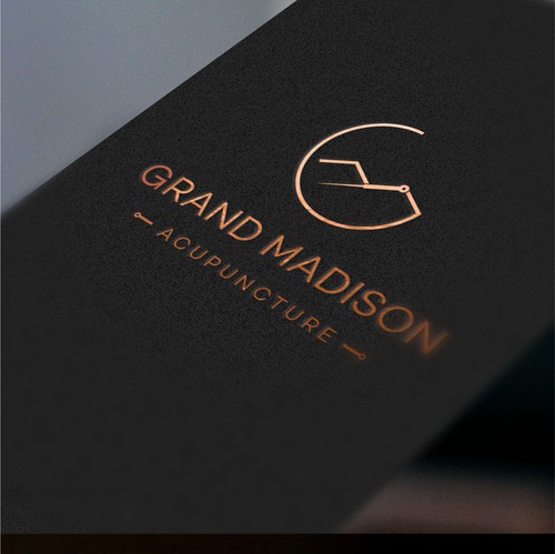 Acupuncture logo with the title 'Grand Madison Acupuncture'