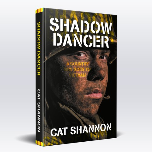 Green book cover with the title 'Book cover proposal'