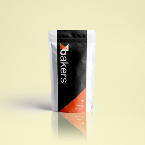 Chocolate label with the title 'Packaging for Bakers'