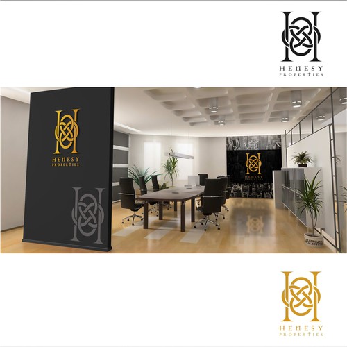 Celtic design with the title 'HENESY PROPERTIES '