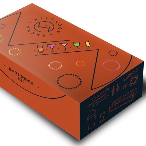 Gift box design with the title 'Timeless packaging design'