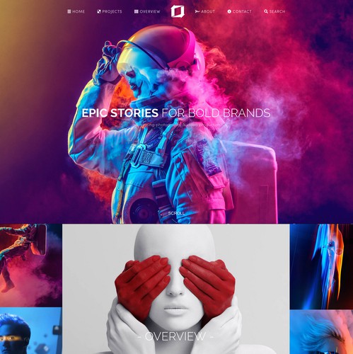 Content design with the title 'Tim Tadder'