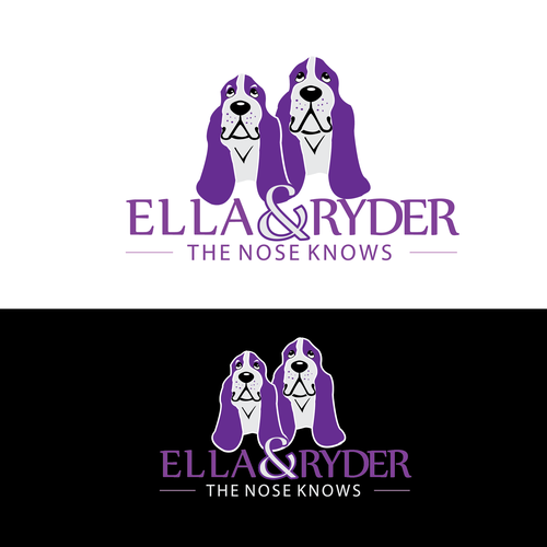 Dog logo with the title 'SOLD - Logo for dog treats company'