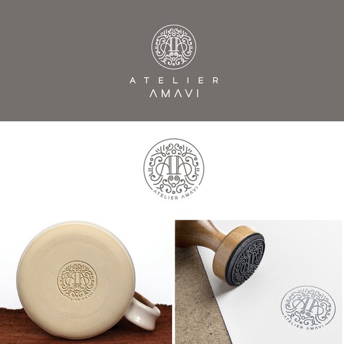 Clay logo with the title 'Clay designer atelie'