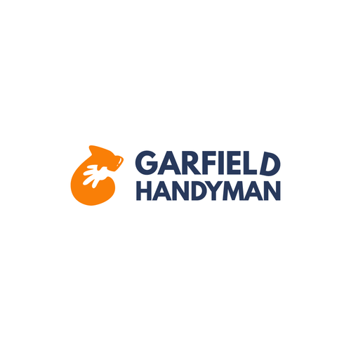 Handyman logo with the title 'Garfield Handyman'