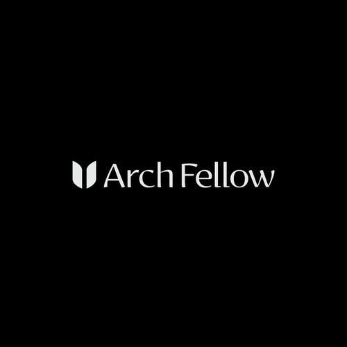 Classy brand with the title 'arch fellow logo'