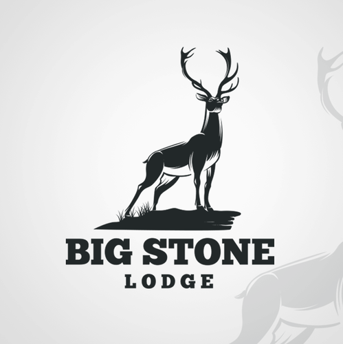 Lodge design with the title 'Big Stone Lodge'