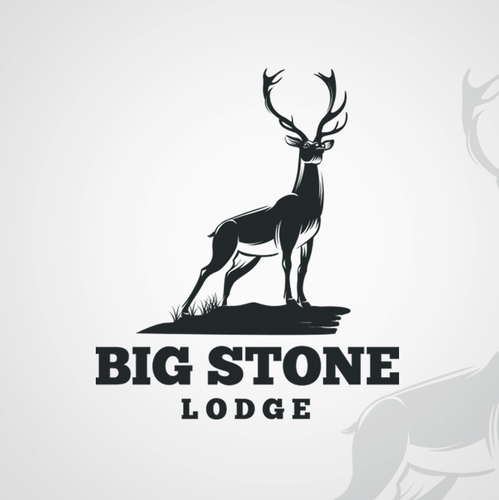 Country club logo with the title 'Big Stone Lodge'