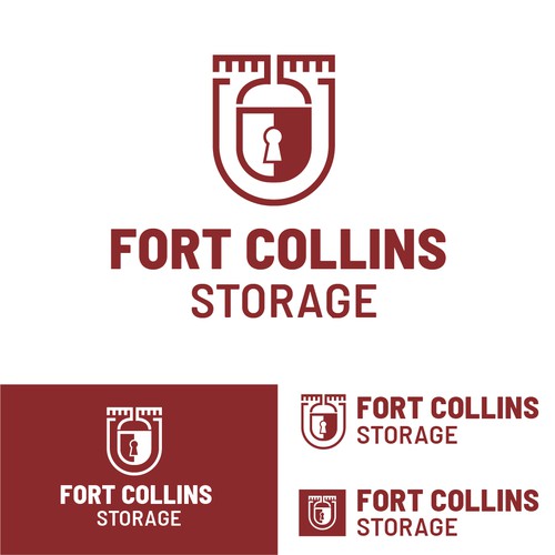 Instagram logo with the title 'Logo for a self storage business '