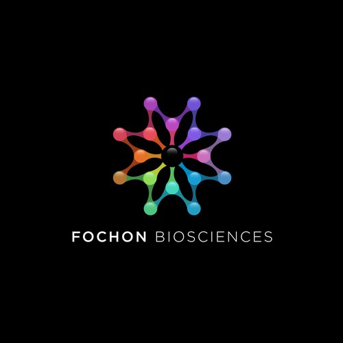 High-tech logo with the title 'Fochon Biosciences'