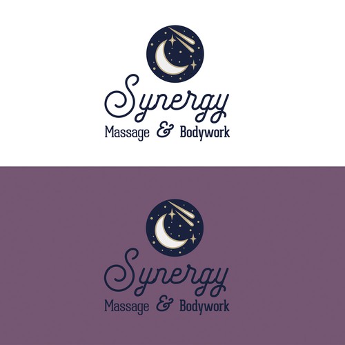 Cute messages logo with the title 'Synergy Logo 3'