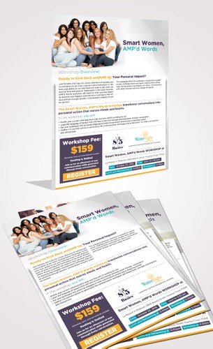 Seminar design with the title 'conference'