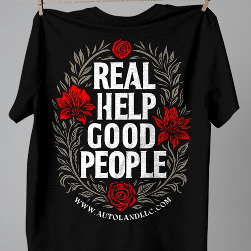 Tribal t-shirt with the title 'Typography Shirt Design'