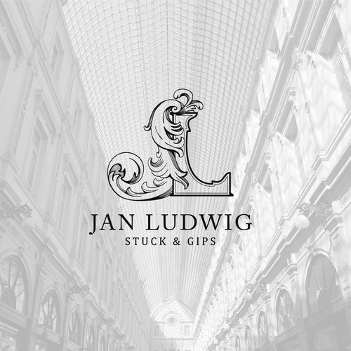 Classic brand with the title 'Unique logo for construction company specialized in plastering and stucco design'