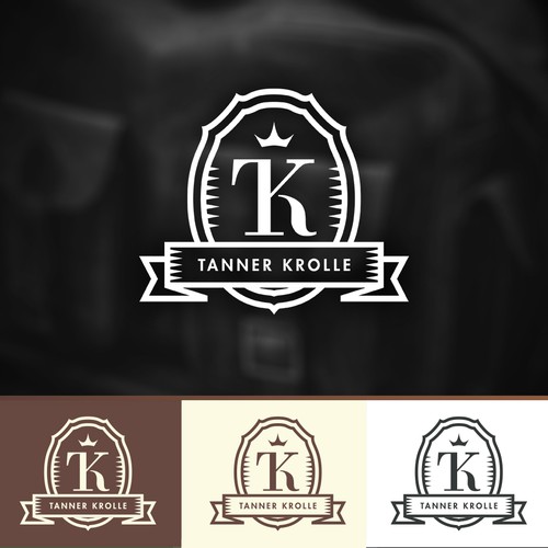 Woodcut logo with the title 'Tanner Krolle'