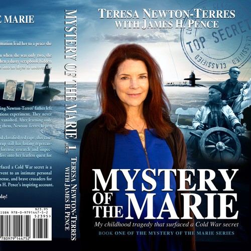 Military book cover with the title '1-1 Book Cover design project'