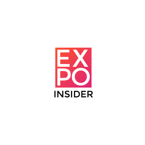 Exposition logo with the title 'EXPO Insider Logo'