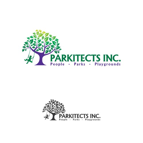 Park design with the title 'Parkitects Inc.'