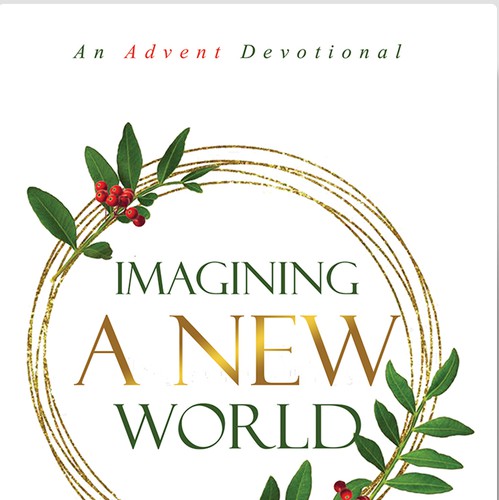 Spiritual book cover with the title 'IMAGINING A NEW WORLD'