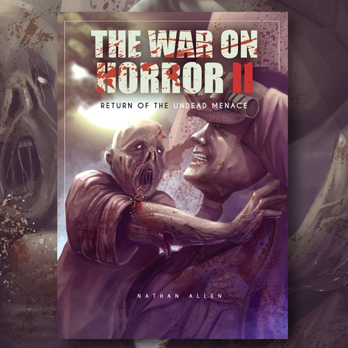 Zombie book cover with the title 'Zombie eBook cover'