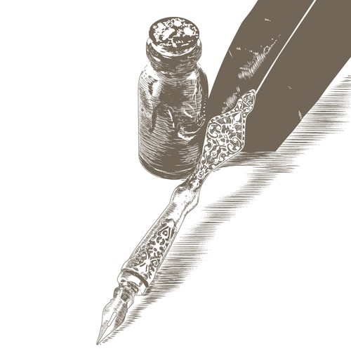 History design with the title 'Illustration for novel'