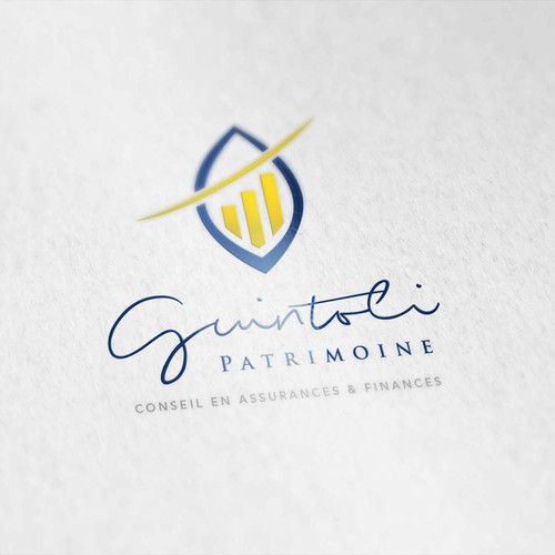 French design with the title 'Guintoli Patrimoine'