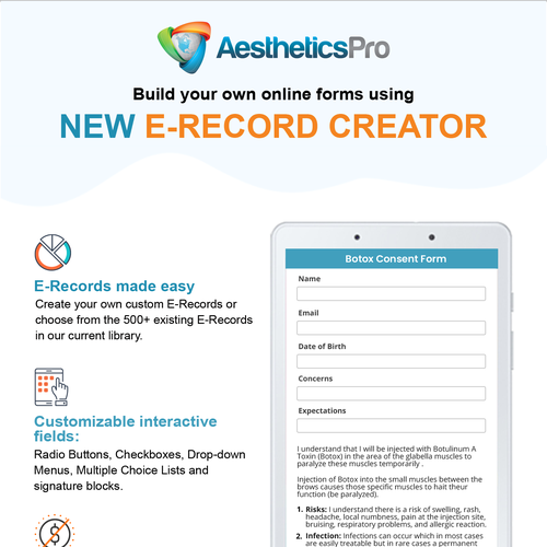 HTML5 design with the title 'E-mail template, Newsletter desgin'