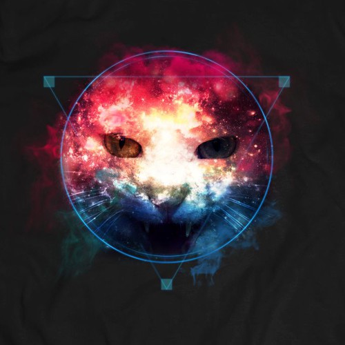 Cat t-shirt with the title 'Cat'