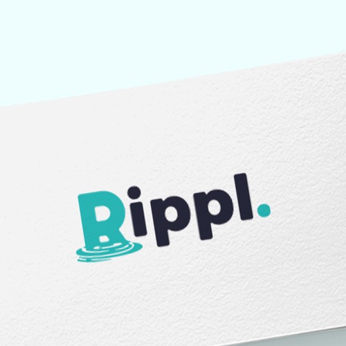 Paper brand with the title 'Rippl Logo & Identity Package'