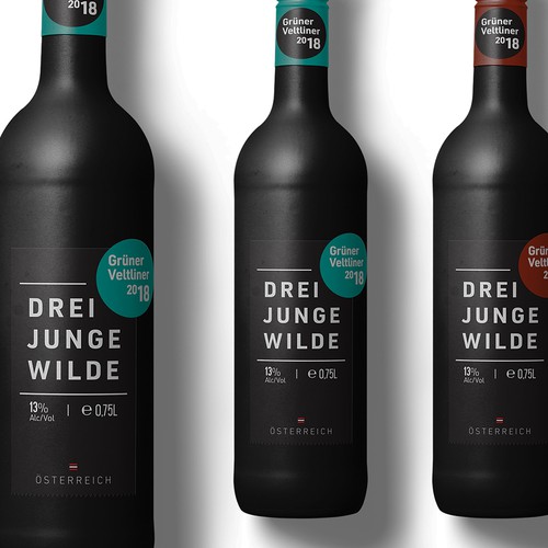 Professional label with the title 'Wine Label'