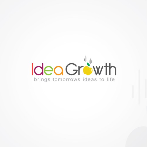 Creative brand with the title 'Logo for Idea Growth'