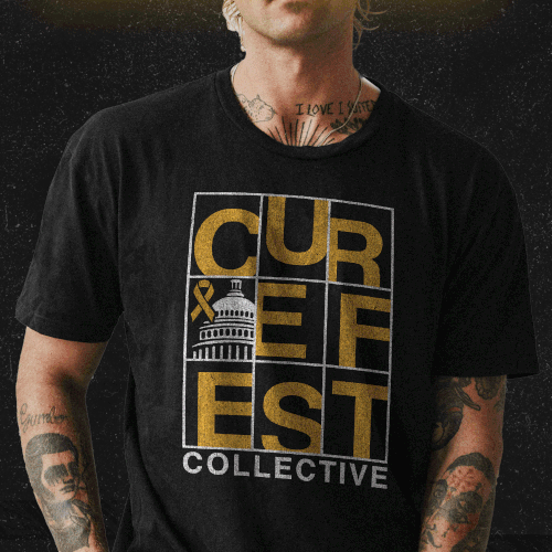 Community t-shirt with the title 'Curefest Collective Shirt'