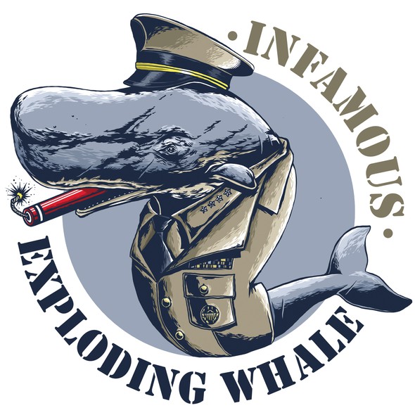 Army t-shirt with the title 'Comedic T-Shirt for Oregon Coast Military Museum'