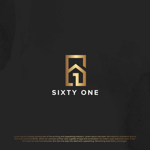 Estate design with the title 'Sixty One'