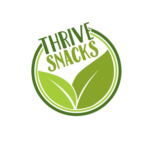 Eating logo with the title 'design for modern snack company'