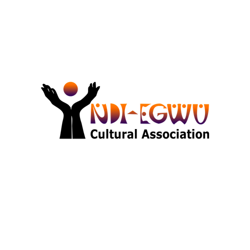 African logo with the title 'Dance by the moon '