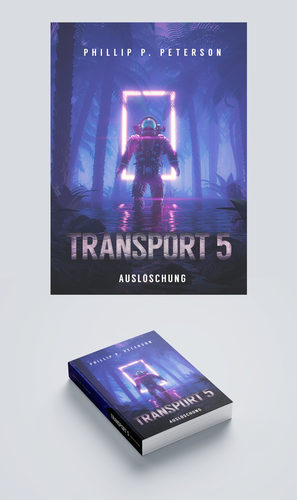 Space book cover with the title 'Transport 5 '