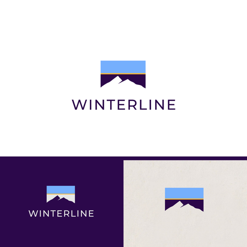 Illustrator design with the title 'Winterline'
