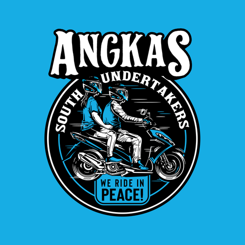 Scooter design with the title 'Logo for Angkas '