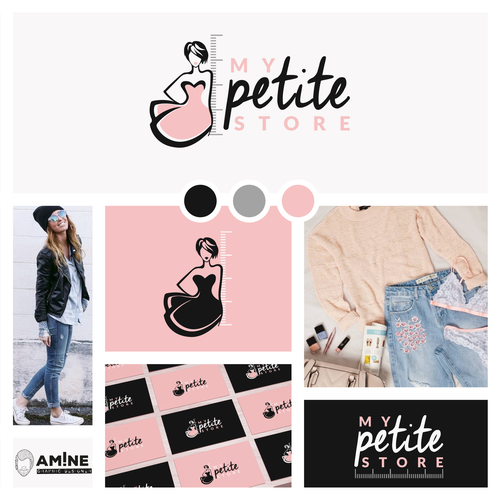 Clothing logo with the title 'My Petite Store'