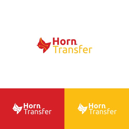 Transfer logo with the title 'Horn Transfer'