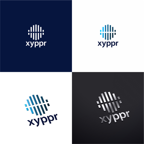 Hospital design with the title 'xyppr healthcare logo'