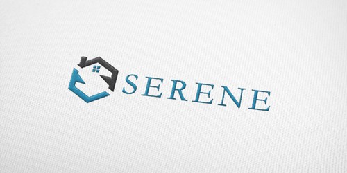 Living design with the title 'Design a Logo for "Serene" a high-end Residential Properties, hotelsand resorts'