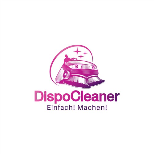 Purple brand with the title 'DispoCleaner'