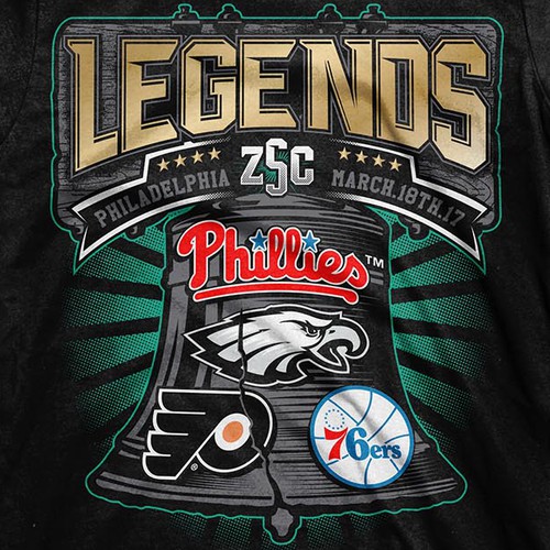 Legend design with the title 'Legend'