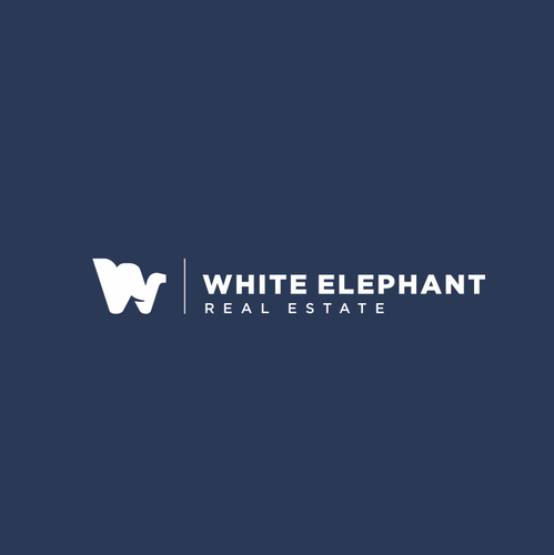 Head logo with the title 'Elephant Logo'